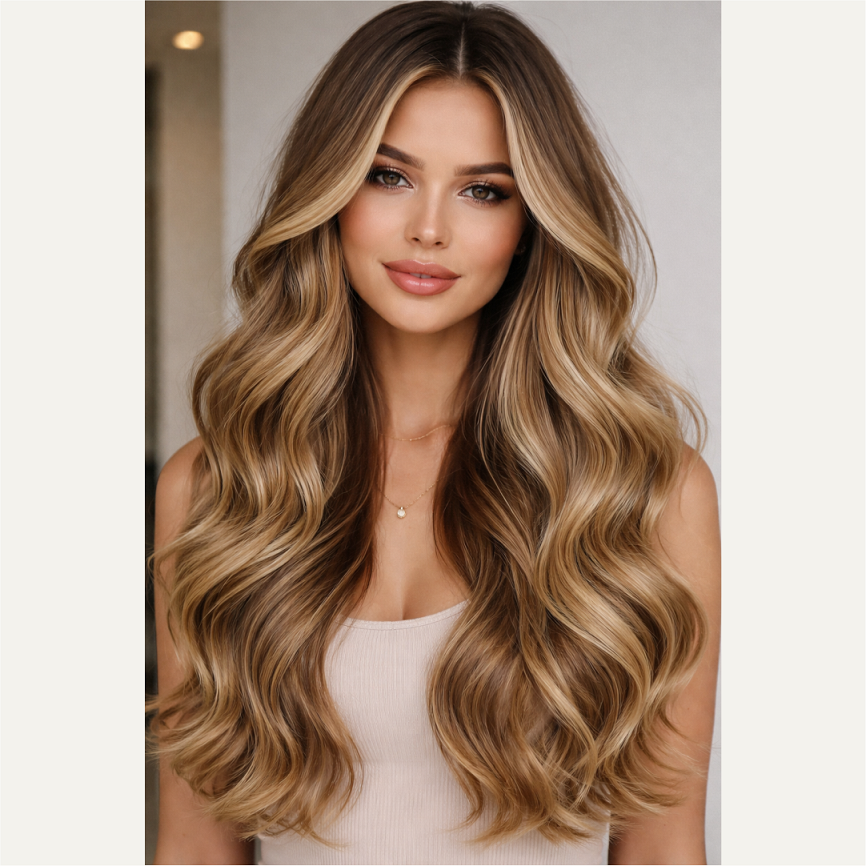 Ondas cabelo liso grande